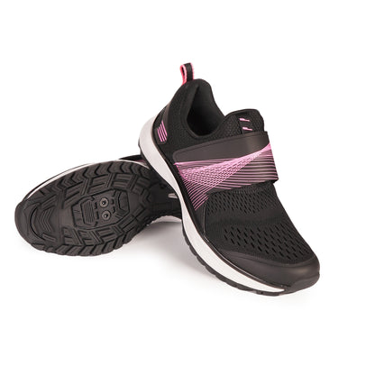 Black indoor Bike shoe